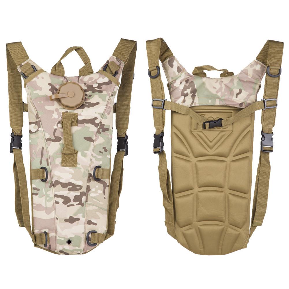 Tactical Water Bladder Bag Backpack - Indigo-Temple