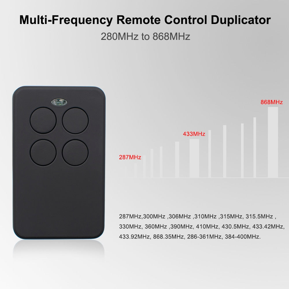 MULTI-KEY™ - WIRELESS REMOTE CONTROL DUPLICATOR (280-868 MHZ)