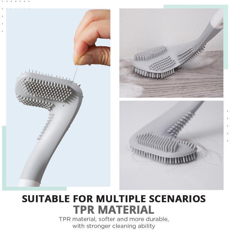 Long Handle Golf Shape Toilet Silicone Brush