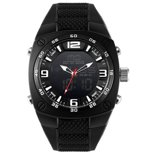 Military Digital Analog LED Wrist Watch (3 colors) - Indigo-Temple