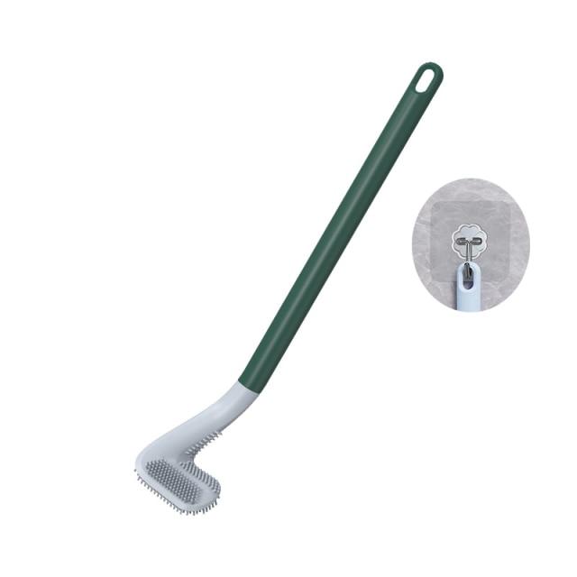 Long Handle Golf Shape Toilet Silicone Brush