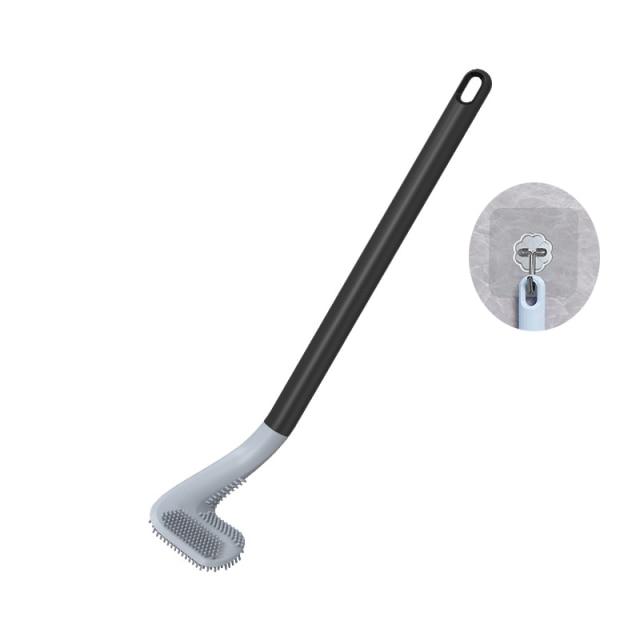 Long Handle Golf Shape Toilet Silicone Brush