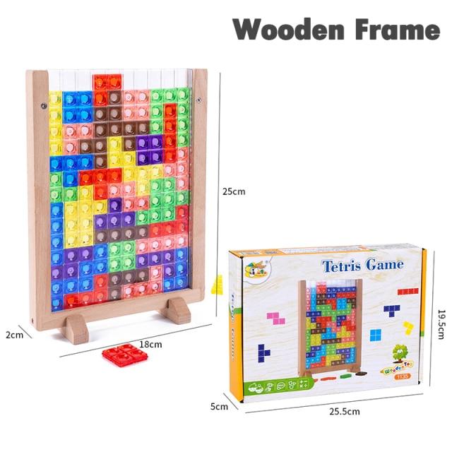 3D Tetris Puzzle Brain Game