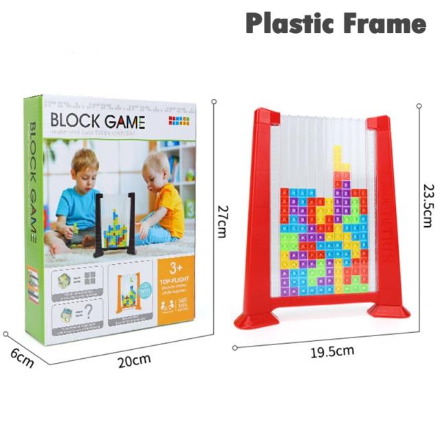 3D Tetris Puzzle Brain Game
