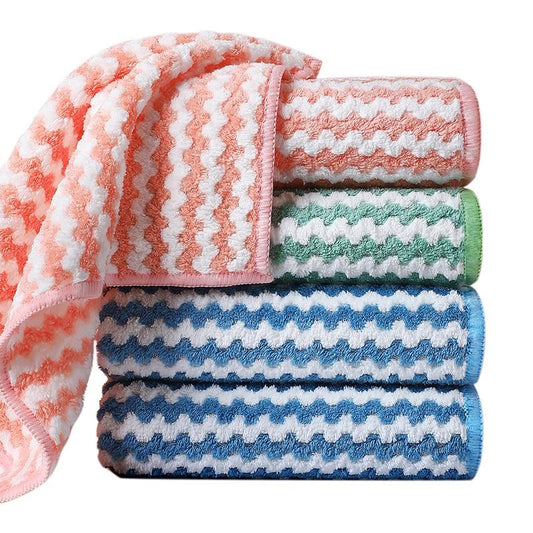 Super Absorbent Microfiber Cleaning Rag (5pcs)