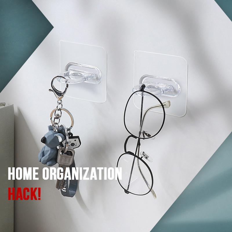 Multifunctional Self Adhesive Round Hooks (4pcs)