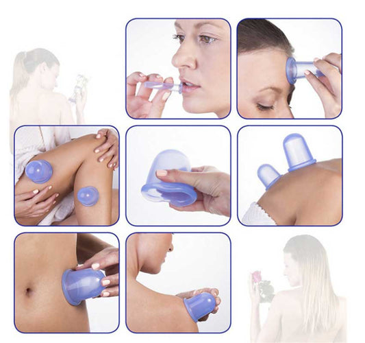 Pain Relief Silicone Suction Cup Set