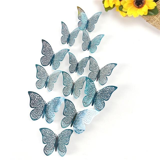 3D Butterfly Wall Decor Stickers (12PCS Set)