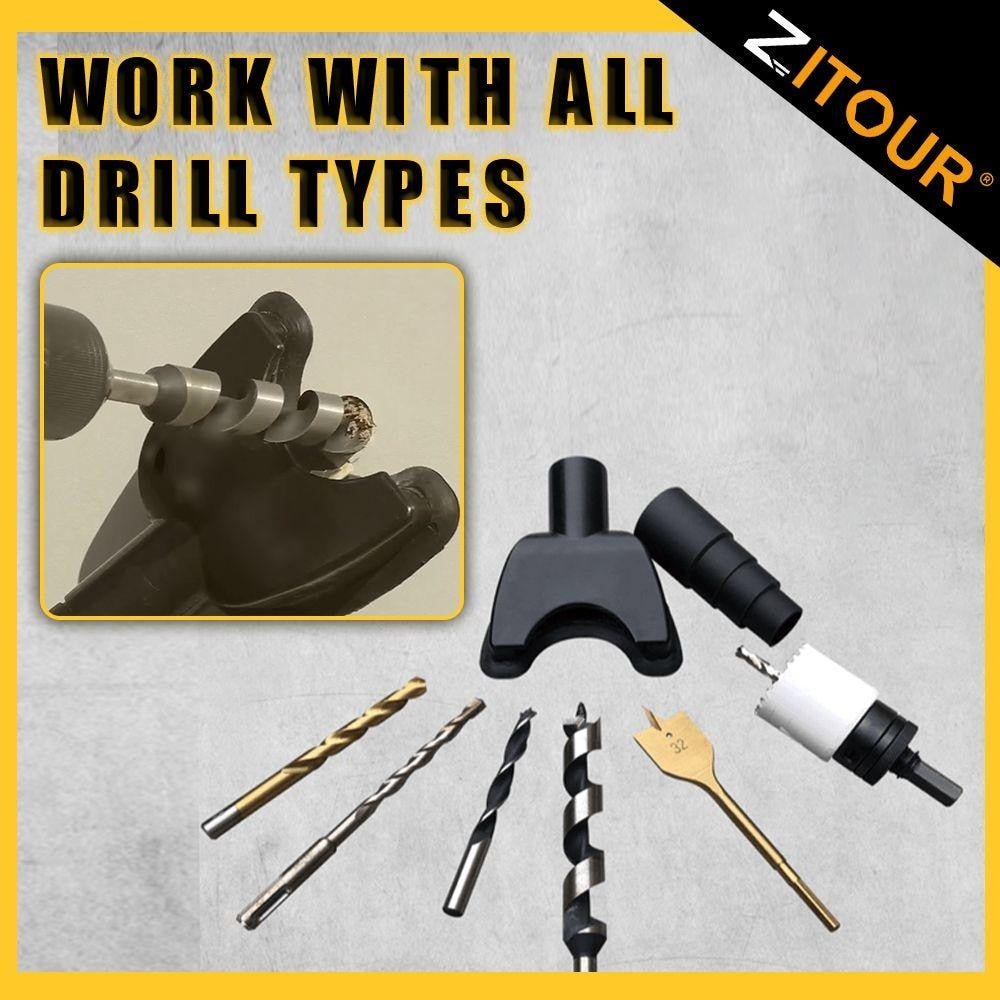 Zezzo™ Hands-free Smart Drill Dust Collector