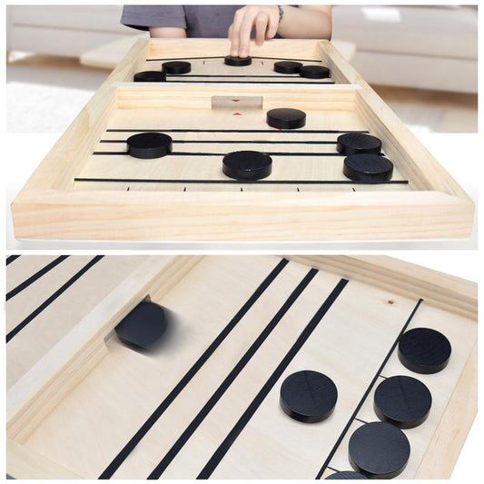 Fast-Sling™ Table Hockey Board Game