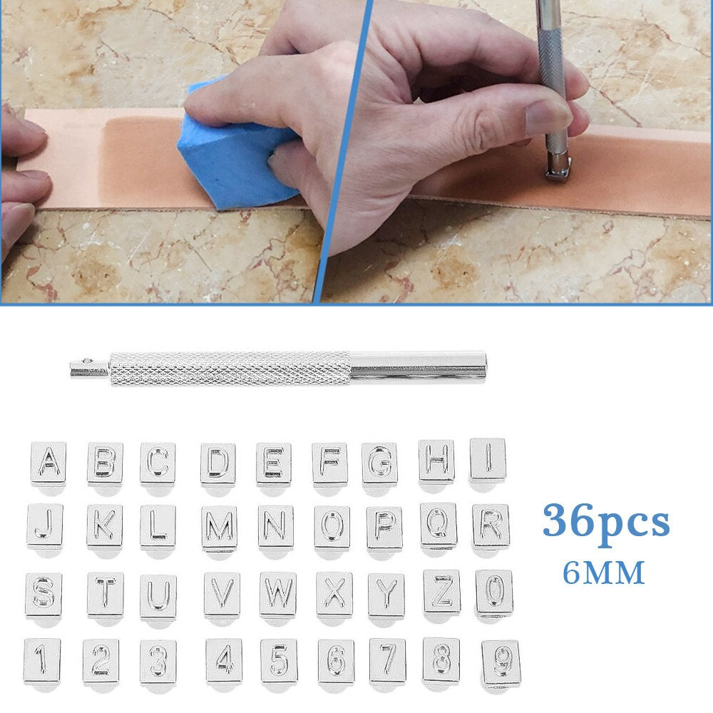 DIY 36Pcs Stamping leather Tool