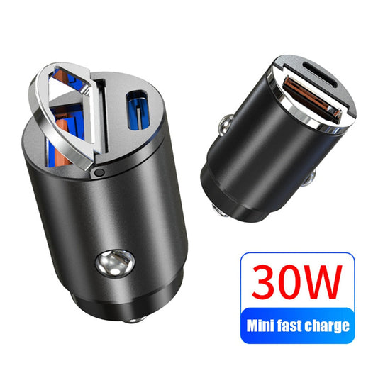 Type C & USB Car Fast Charger