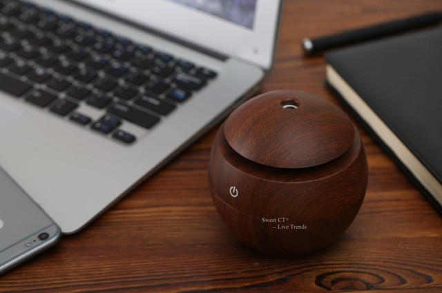 LED Ultrasonic Cool Mist Aroma Air Humidifier - Indigo-Temple