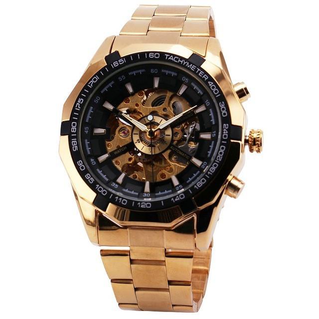 Skeleton - Mechanical Watch - Indigo-Temple