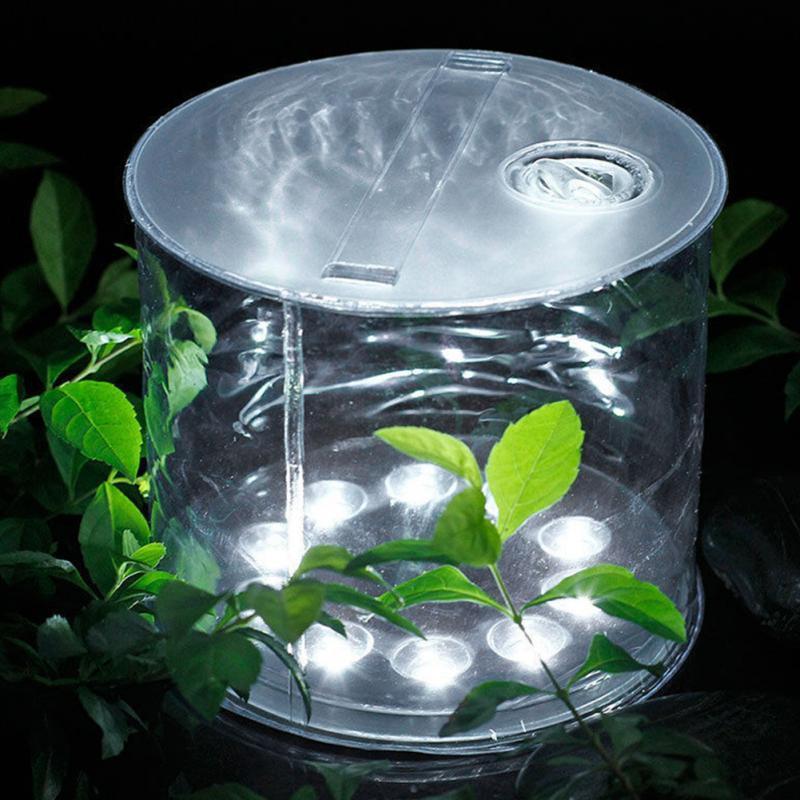 10 LED Solar Powered Foldable Light - Indigo-Temple