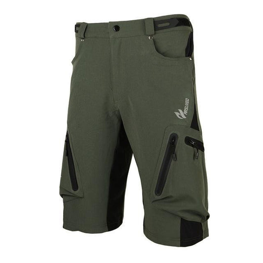 Breathable Lycra Outdoor Cycling Shorts - Indigo-Temple