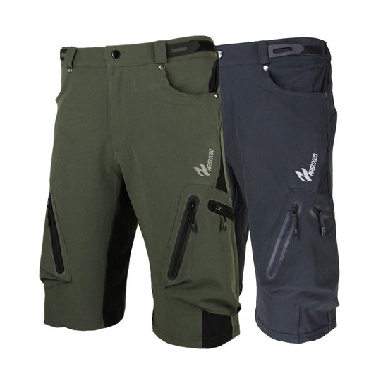 Breathable Lycra Outdoor Cycling Shorts - Indigo-Temple