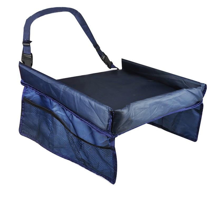 Car Children Seat & Tray - Indigo-Temple
