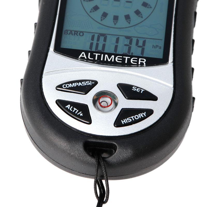 8 in 1 Digital Compass / Barometer / Altimeter - Indigo-Temple