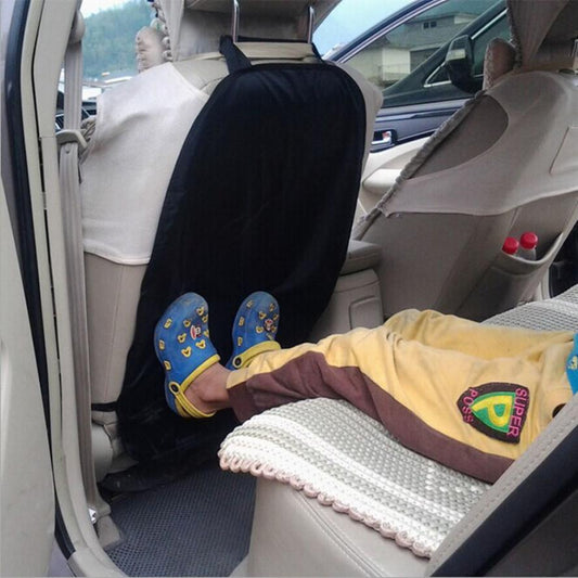 Children Kick Mat - Car Back Seat Protector (2 PCS) - Indigo-Temple