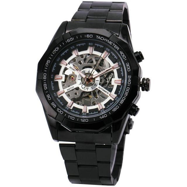 Skeleton - Mechanical Watch - Indigo-Temple
