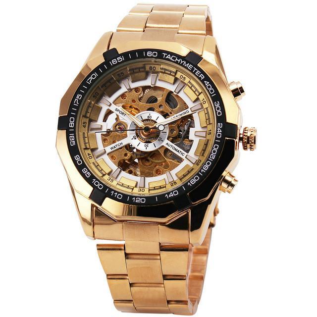 Skeleton - Mechanical Watch - Indigo-Temple