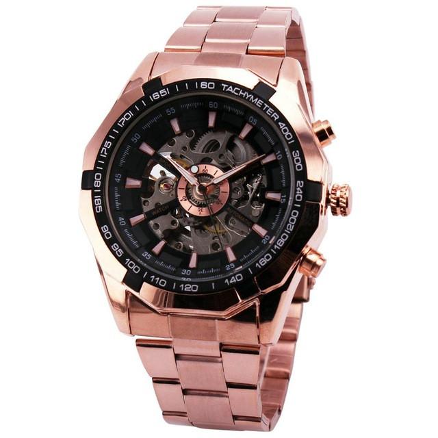 Skeleton - Mechanical Watch - Indigo-Temple
