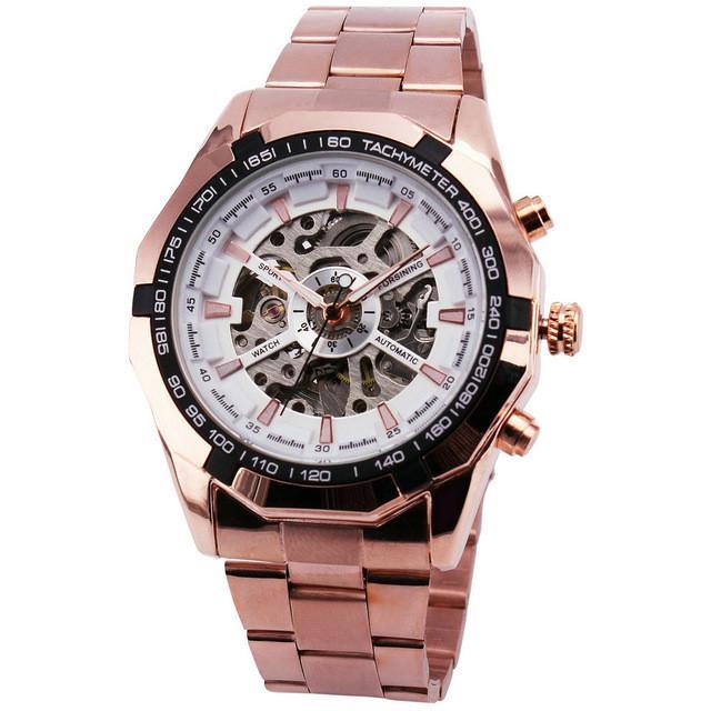 Skeleton - Mechanical Watch - Indigo-Temple