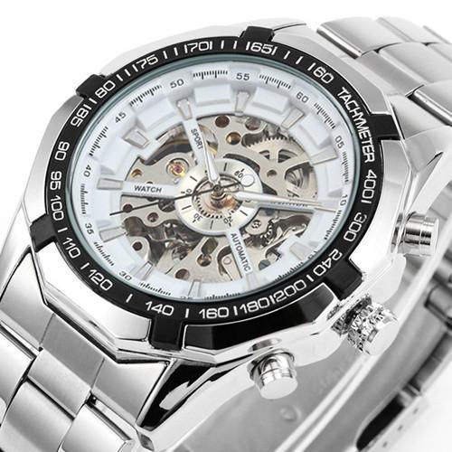 Skeleton - Mechanical Watch - Indigo-Temple