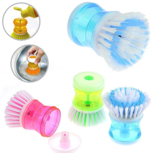 Dishpansoap(TM) Dish & Pot Brush (2pcs) - Indigo-Temple