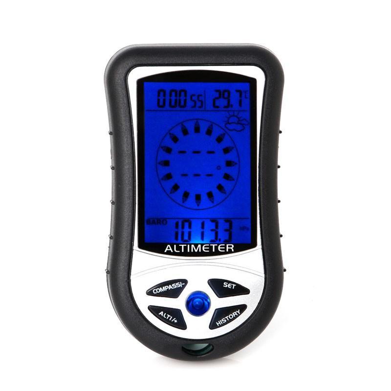 8 in 1 Digital Compass / Barometer / Altimeter - Indigo-Temple