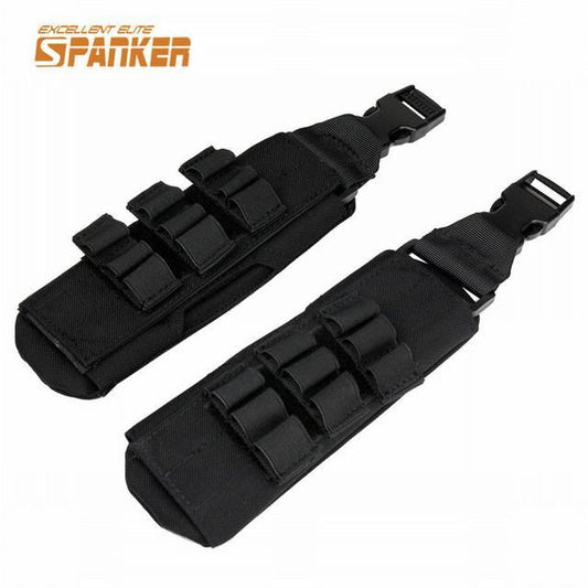 Tactical Molle Shoulder Strap Pad - Indigo-Temple