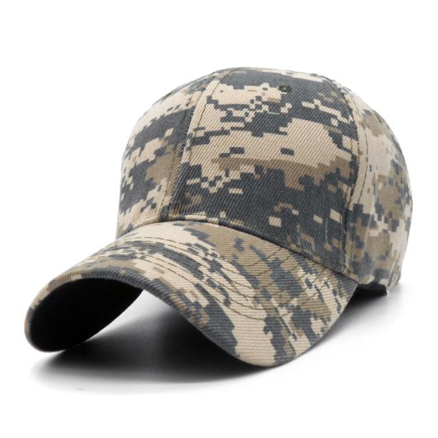 Tactical Camouflage Baseball Cap - Indigo-Temple