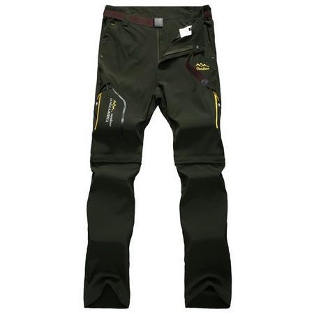 Mountainskin 2-In-1 Waterproof Hiking Pants - Indigo-Temple