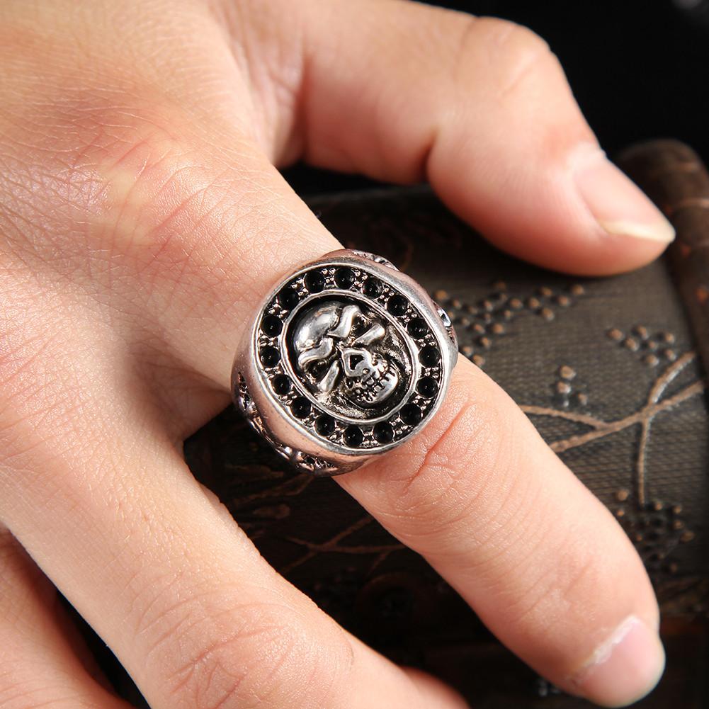 SkullX Ring - Indigo-Temple