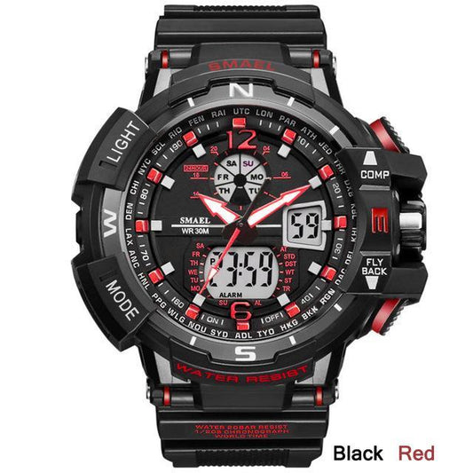 GP - 783 SMAEL™ Waterproof and Shockproof Military Watch - Indigo-Temple