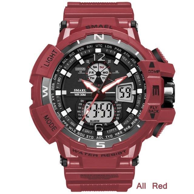 GP - 783 SMAEL™ Waterproof and Shockproof Military Watch - Indigo-Temple