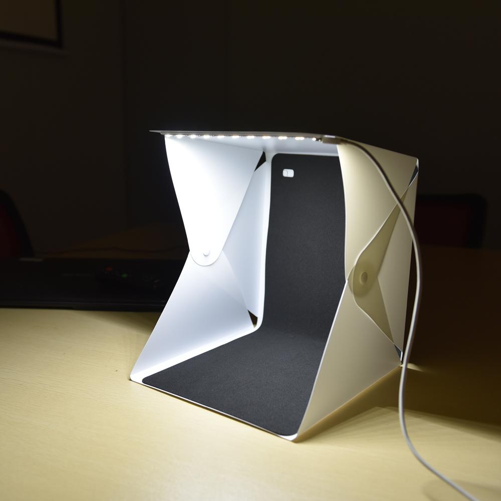 PORTABLE LED STUDIO PHOTO BOX - Indigo-Temple