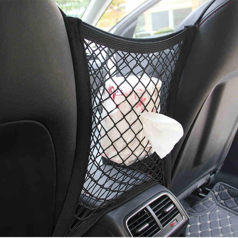 2 In 1 Car Net Organizer & Pet Barrier - Indigo-Temple