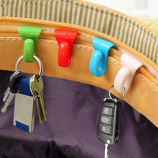 BAG INNER HOOK KEY CLIPS (6 pcs) - Indigo-Temple