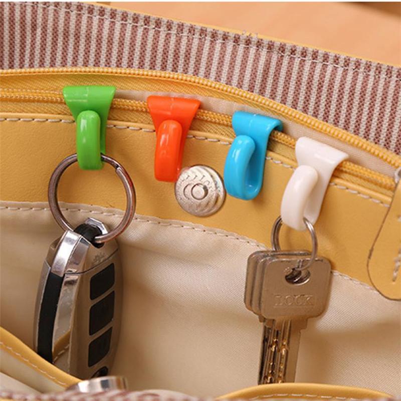 BAG INNER HOOK KEY CLIPS (6 pcs) - Indigo-Temple