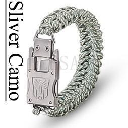 Paracord Survival knife Bracelet - Indigo-Temple