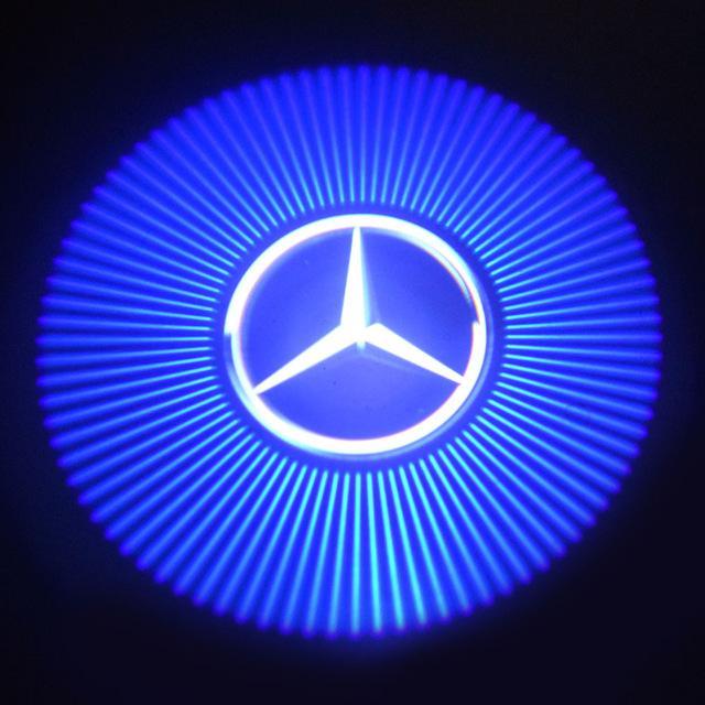 Car Door Led 3D Laser Logo Projector (2 pcs) - Indigo-Temple