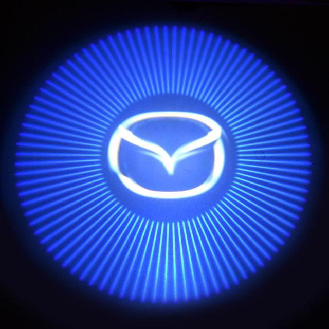 Car Door Led 3D Laser Logo Projector (2 pcs) - Indigo-Temple