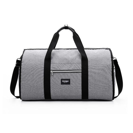 Shipmaster™ Convertible Anti-Wrinkle Travel Duffel Bag - Indigo-Temple