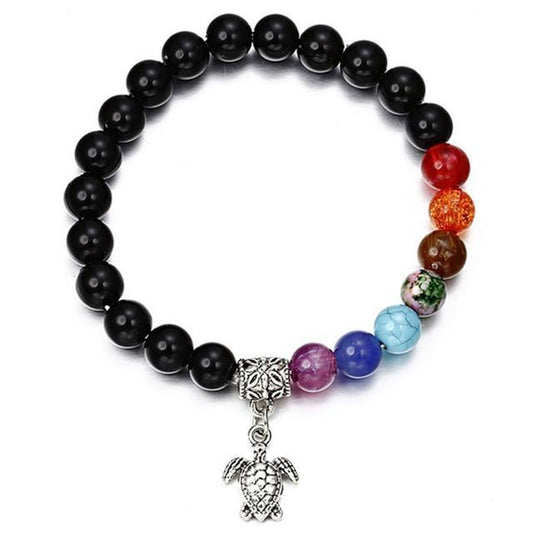 Classic Lava Stone Handmade Unisex Beaded Bracelets - Indigo-Temple