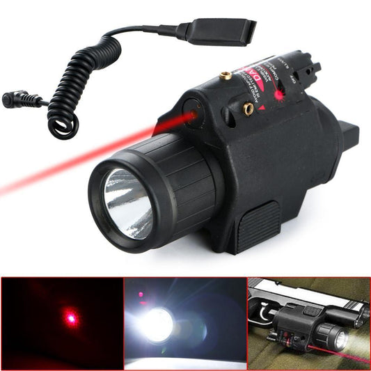 Tactical Red Laser Insight &Torch Light For Handgun - Indigo-Temple