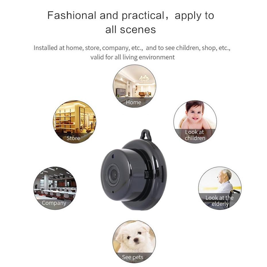 MINI WIFI 1080P IP Camera With Night Vision - Indigo-Temple