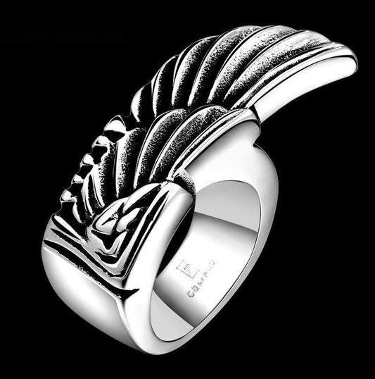 Wing Ring - Indigo-Temple