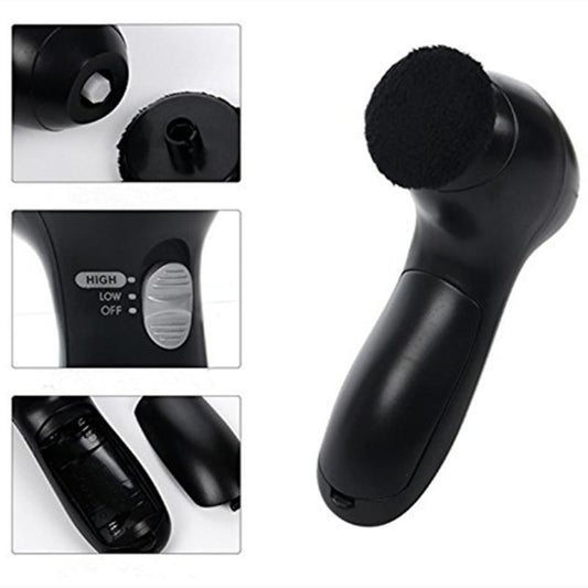 Shoemaster 3000™ Electric shoe polisher - Indigo-Temple